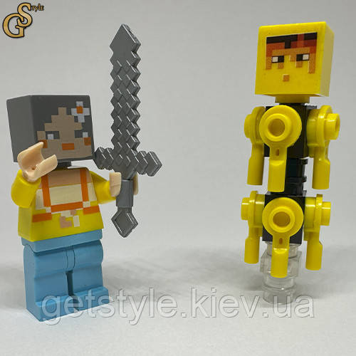 Фігурка Майнкрафт та Іфрит Minecraft Blaze, фото 1