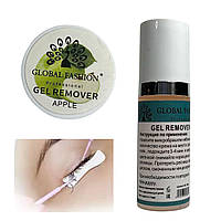 Засіб для зняття нарощених вій Global Fashion 10 мл, яблуко
