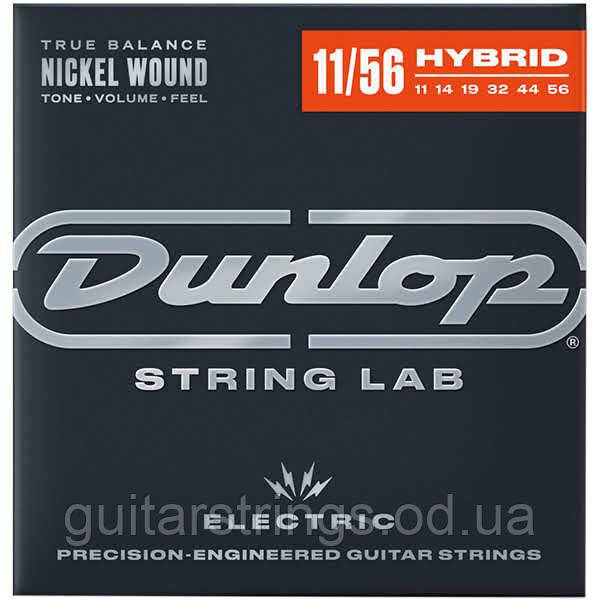 Струны Dunlop DEN1156 Nickel Wound Hybrid 11-56