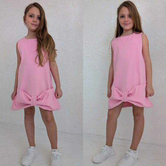Сукня для дівчинки літня бант Мішель, розміри 110-164
