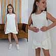 Сукня для дівчинки літня бант Мішель, розміри 110-164, фото 6