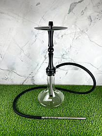 Кальян із нержавіючої сталі з основою з поліацеталі Aroma Hookah - Golf , Black