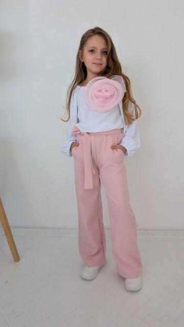Костюм для дівчинки брючний, літній Адель | на ріст 110 по 158р.