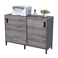 Офісна тумба LS-1200-830 у кольорі антрацит від Loft Design