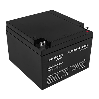 Акумулятор AGM LP 12V - 26 Ah Silver