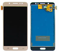 Дисплей Samsung SM- J510H Galaxy J5 (2016) в сборе с сенсором gold TFT с регулируемой подсветкой