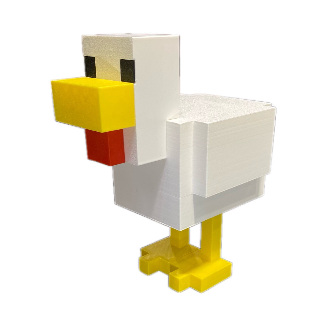 Фігурка Утка "MINECRAFT", 19 см. 3D друк