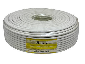 Антений кабель PCI RG-6U U.S.A Standart, 100 м