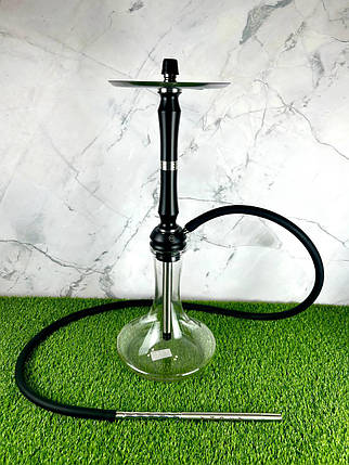 Кальян із нержавіючої сталі Aroma Hookah – Delta Pro Black, фото 1