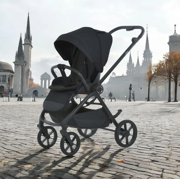 Коляска дитяча EL CAMINO ME 1191 CHLOE Black