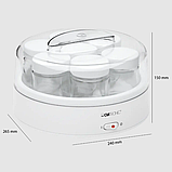 Йогуртниця CLATRONIC JM 3344 (7 банок, 160 мл, Німеччина), фото 2