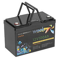 100 Ач литий-ферумный 12,8 В аккумулятор Weekender ft12100 display LiFeP04 з дисплеєм