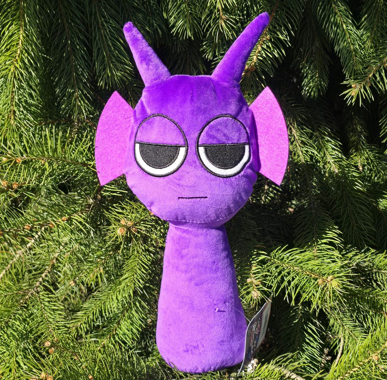 М'яка іграшка Дарпл Спрункі Sprunki Incredibox Фіолетовий 32*18*9 см (00517-71), фото 1