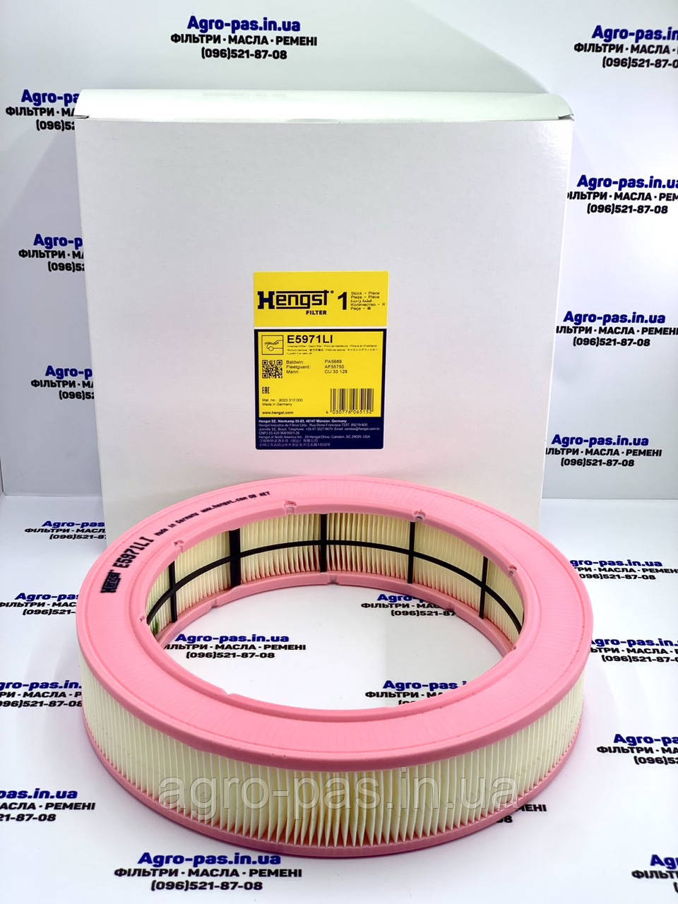 Фільтр повітряний салона ( фільтр кондиціонера ) RE291412, RE333569, SC90185, PA5689, CU33128, E5971LI, AF55750, фото 1