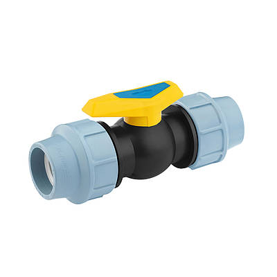 Кран ПЕ SantehPlast 63 мм