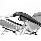 Шезлонг лежак складний Bonro BG-007 сірий, фото 6