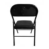 Стілець розкладний Bonro B-019 чорний (6 шт), фото 6