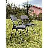 Стілець розкладний Bonro B-019 чорний (6 шт), фото 10