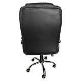 Крісло офісне на колесах Bonro B-612 чорне, фото 7