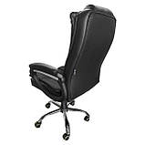 Крісло офісне на колесах Bonro B-612 чорне, фото 8