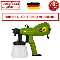 Фарбопульт електричний Procraft YLP PSE550 (350 Вт, 640 мл/хв) електрофарбопульт ручний