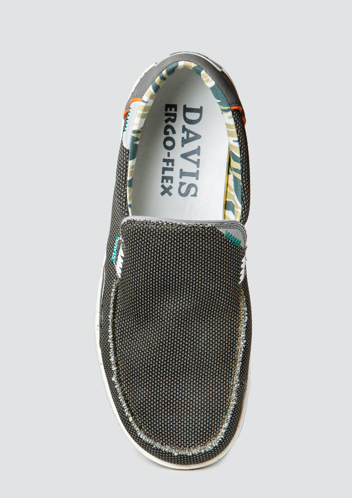 Чоловічі мокасини з тканини 41 розмір 27 см, фото 1