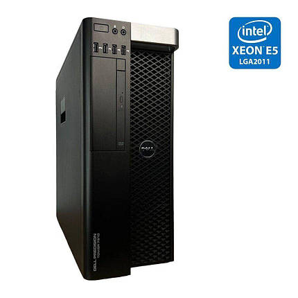 Сервер Dell Precision T7810 Tower / 2x Intel Xeon E5-2697 v4 (18 (36) ядер по 2.3 - 3.6 GHz) / 128 GB DDR4 / 256 GB SSD M.2 / 685W, фото 1