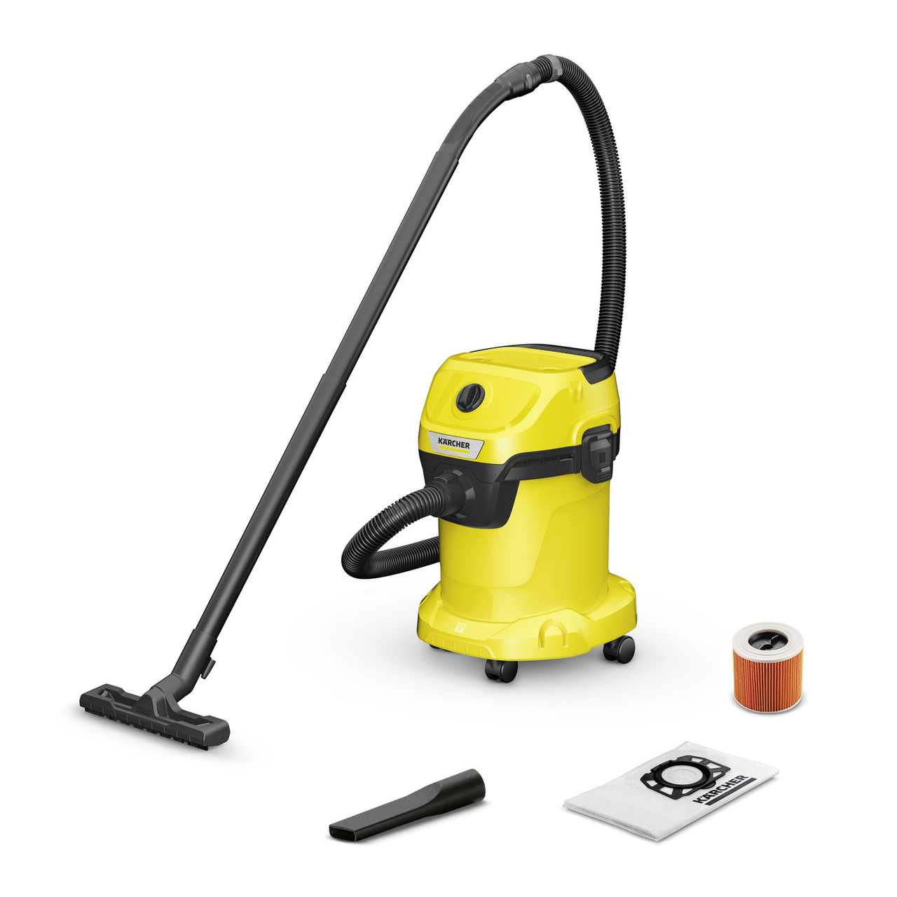 Професійний пилосос Karcher WD 3 V-17/4/20 : 1000 Вт, 17л (1.628-127.0)