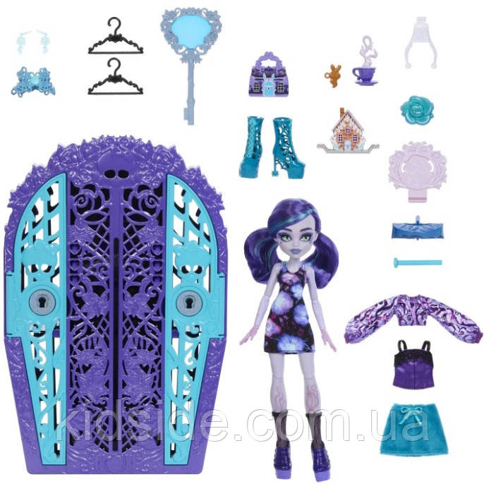 Monster High Twyla HYT74 Лялька Монстр хай Твайла Шафчик із секретами