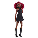 Barbie Signature Basics JBH75 Лялька Барбі Базова Висока темношкіра руде волосся Модель 3, фото 4