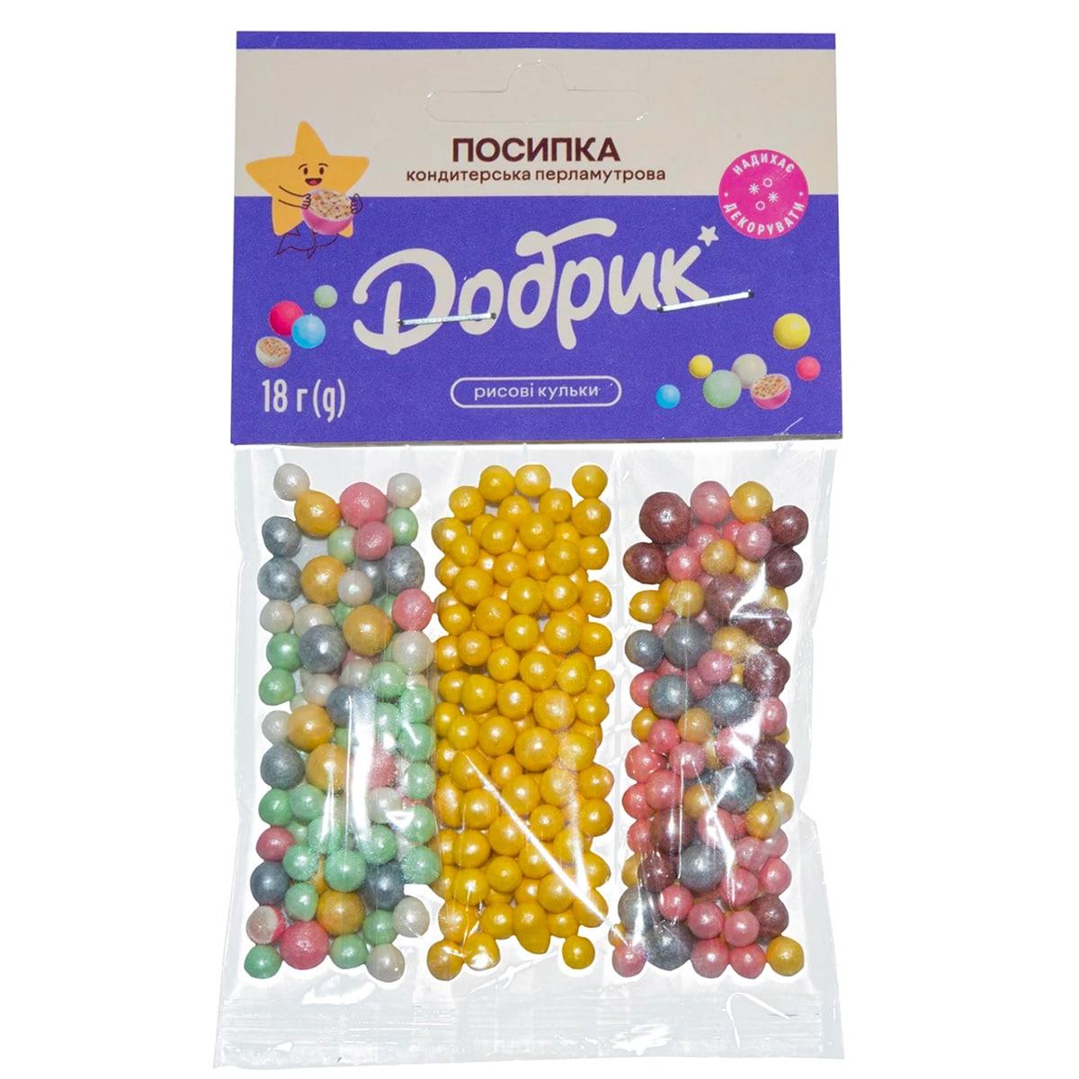 Рисові кульки Добрик 18г