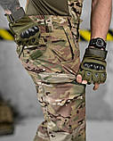 Тактичний Комплект 3в1 Літній Fragment Мультикам Вітровка, Штани, Футболка ДЛ6476 ТМ, фото 9