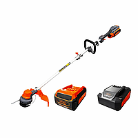 Потужний акумуляторний тример GTM GT56/900BL KIT 56В + АКБ і ЗП (GT56/900BL_KIT)