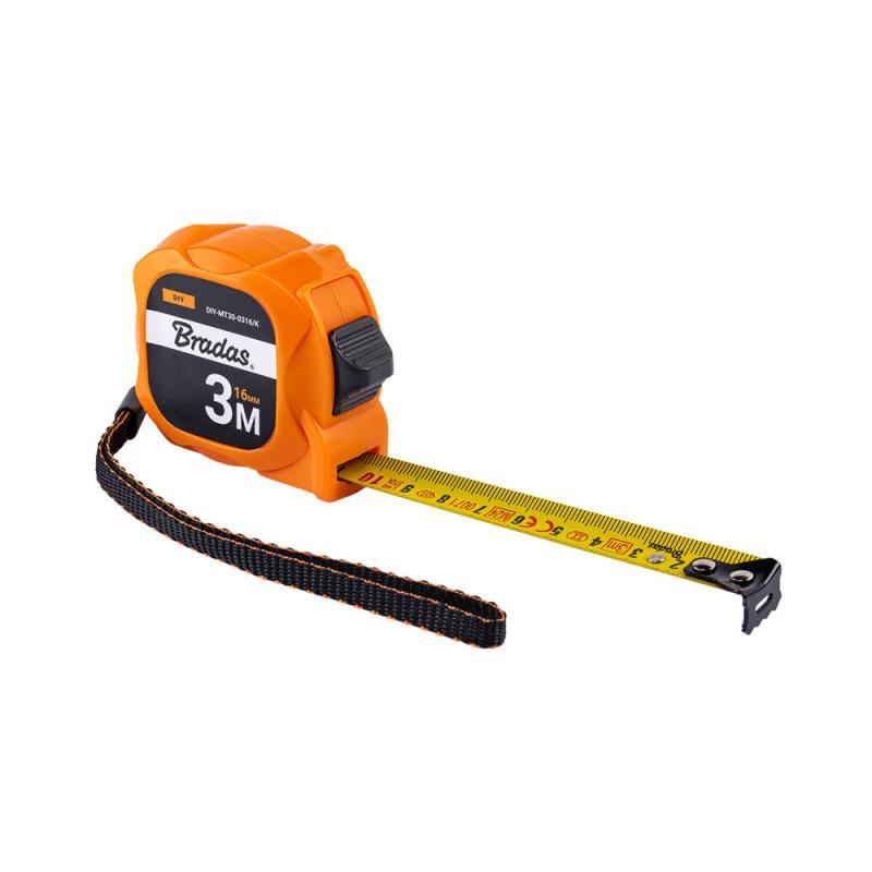 Рулетка на котушці, кінець з нержавіючої 
сталі, TINY 3м/16мм, DIY-MT30-0316/K