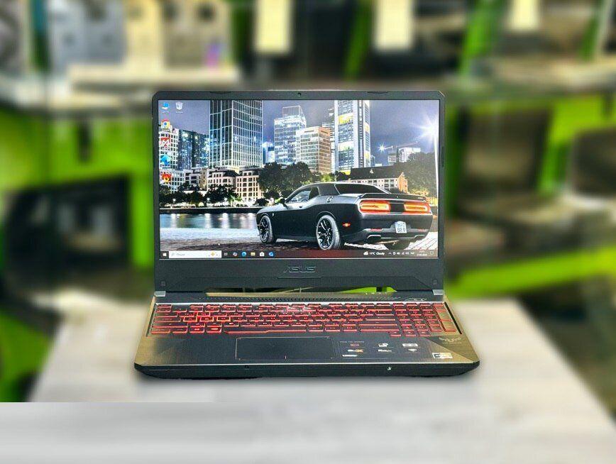 Б/в Ігровий ноутбук Б-клас Asus TUF Gaming FX505DY 15.6" 1920x1080| Ryzen 5 3550H| 32GB RAM| 256GB SSD+1000GB HDD| Radeon RX 560X