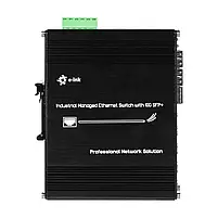 PoE-комутатор 14-портовий керований L2+ E-LINK ETH-IMC2408MP гігабітний з 8 портами PoE, 240W (73-00150), фото 5