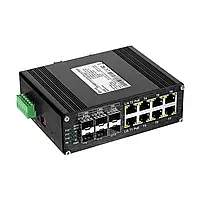 PoE-комутатор 14-портовий керований L2+ E-LINK ETH-IMC2408MP гігабітний з 8 портами PoE, 240W (73-00150), фото 11