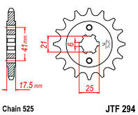 Звезда передняя JT JTF294.15