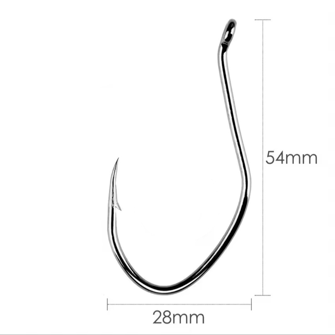 🇺🇦 Гачки для лову сома Claw Single hook √6/0 (BN) 🇺🇦