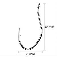 🇺🇦 Гачки для лову сома Claw Single hook √6/0 (BN) 🇺🇦