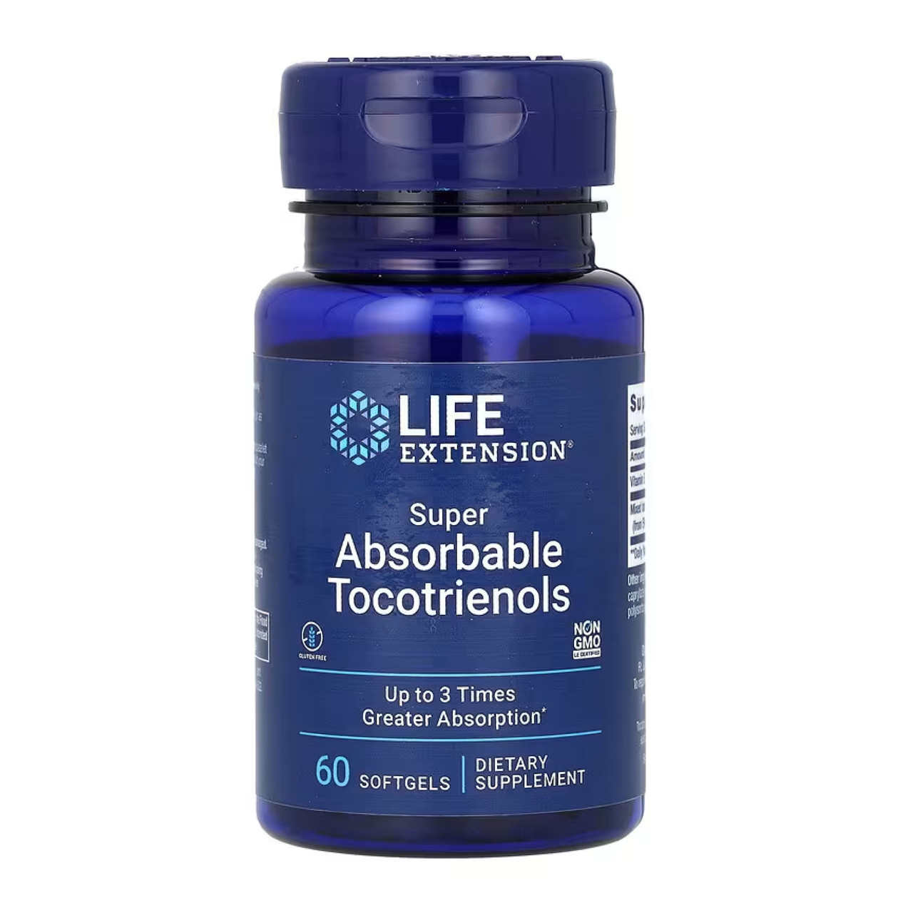 Super Absorbable Tocotrienols - 60 softgels, фото 1