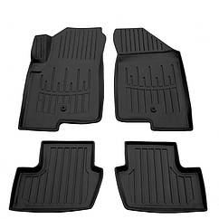 Килимки Stingray 3D для Jeep Compass 2006-2016 рр. поліуретан (4 шт)
