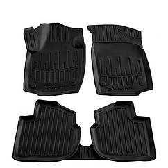 Килимки 3D Stingray для Seat Toledo 2012-2019 рр. (5 шт поліуретан)
