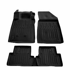 Килимки Stingray 3D для Renault Clio III 2005-2012 рр. поліуретан (5 шт)