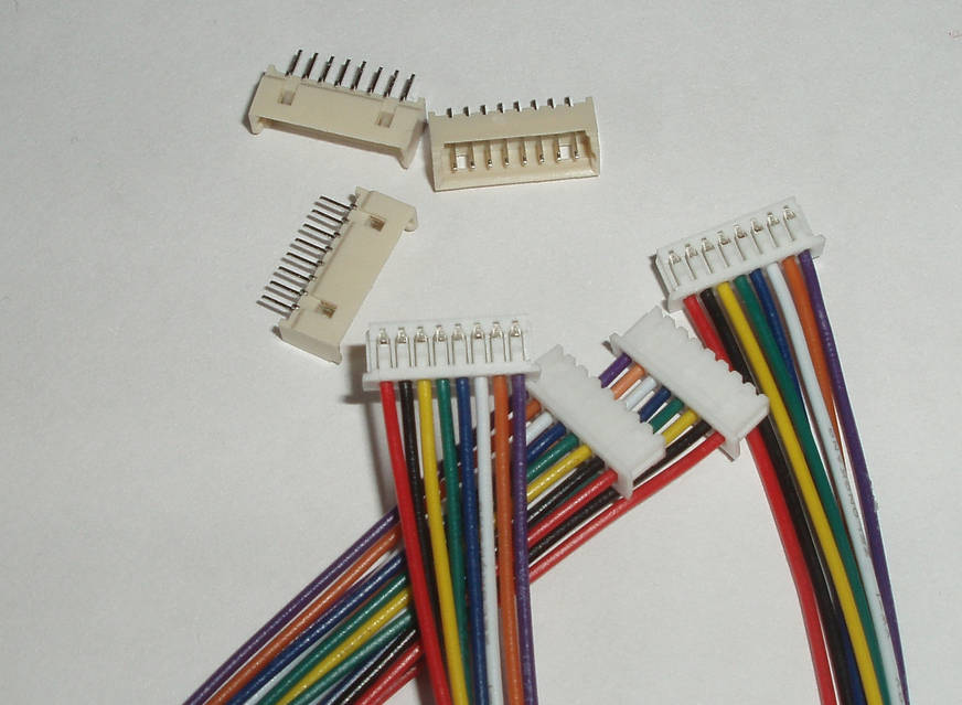 Купити JST-GH-JST 8 pin 7S (крок 1.25 мм) роз'єм тато+мама