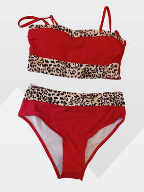 Купальник-топ Samegame 322 Эллада красный(В НАЛИЧИИ ТОЛЬКО 44 46 48 50 52 УКР р-ры), фото 3