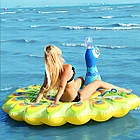 Надувний плотик 193x163x94 см з ручками для плавання та відпочинку на воді у вигляді Павлина Intex 57250, фото 7