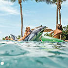 Надувний плотик для плавання та відпочинку на воді Акула Intex 57525 Стильний надувний плотик, фото 5