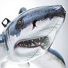 Надувний плотик для плавання та відпочинку на воді Акула Intex 57525 Стильний надувний плотик, фото 6