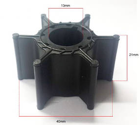682-44352-03 Крильчатка для човнового мотора (13x40x21) Yamaha/Mercury 9,9D -15D